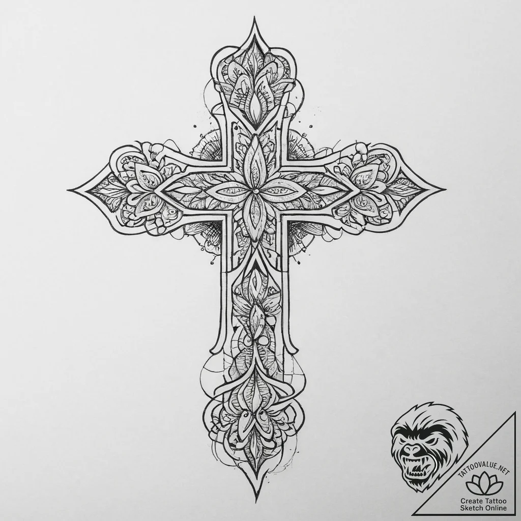 Tattoo sketch feeling, tattoo line art, muted... - tattoo sketch (№1757228037_0, 07.09.2025 06:53) — tattoovalue.net
