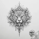 Tattoo sketch узор в виде глаза с водой – tattoo sketch (№1757229021_0, 07.09.2025 07:10) — tattoovalue.net