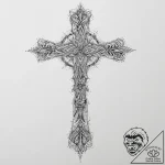 Tattoo sketch authentic, tattoo line art, on… – tattoo sketch (№1757230031_0, 07.09.2025 07:27) — tattoovalue.net