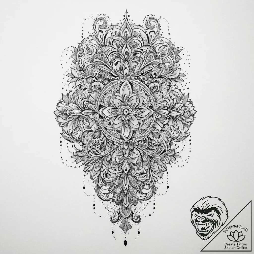 Tattoo sketch elegant comb tattoo, tattoo dra... - tattoo sketch (№1757231413_0, 07.09.2025 07:50) — tattoovalue.net