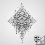 Tattoo sketch red, concept art for tattoo, li… – tattoo sketch (№1757232604_0, 07.09.2025 08:10) — tattoovalue.net