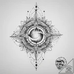 Tattoo sketch cosmic essence, tattoo sketch d… – tattoo sketch (№1757236570_0, 07.09.2025 09:16) — tattoovalue.net