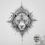 Tattoo sketch hidden – tattoo sketch (№1757237567_0, 07.09.2025 09:32) — tattoovalue.net