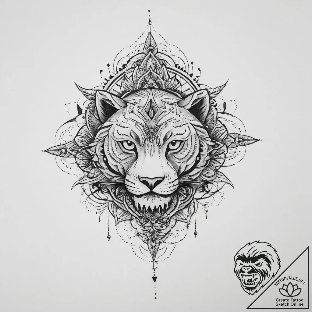 Tattoo sketch hidden - tattoo sketch (№1757237567_0, 07.09.2025 09:32) — tattoovalue.net