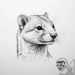Tattoo sketch weasel – tattoo sketch (№1757238363_0, 07.09.2025 09:46) — tattoovalue.net