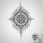 Tattoo sketch fake, ink illustration for tatt… – tattoo sketch (№1757239743_0, 07.09.2025 10:09) — tattoovalue.net