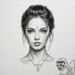 Tattoo sketch emotion – tattoo sketch (№1757241129_0, 07.09.2025 10:32) — tattoovalue.net
