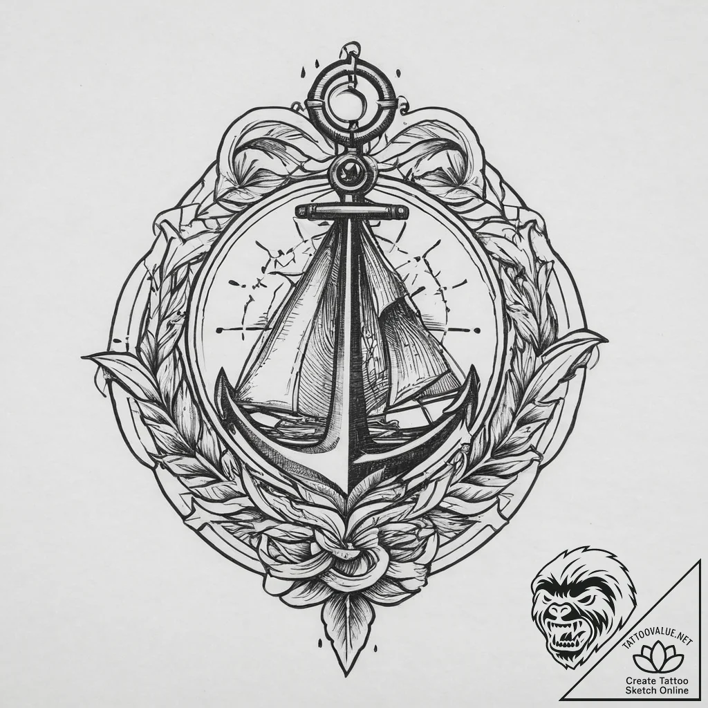 Tattoo sketch expression, concept art for tat... - tattoo sketch (№1757241333_0, 07.09.2025 10:35) — tattoovalue.net