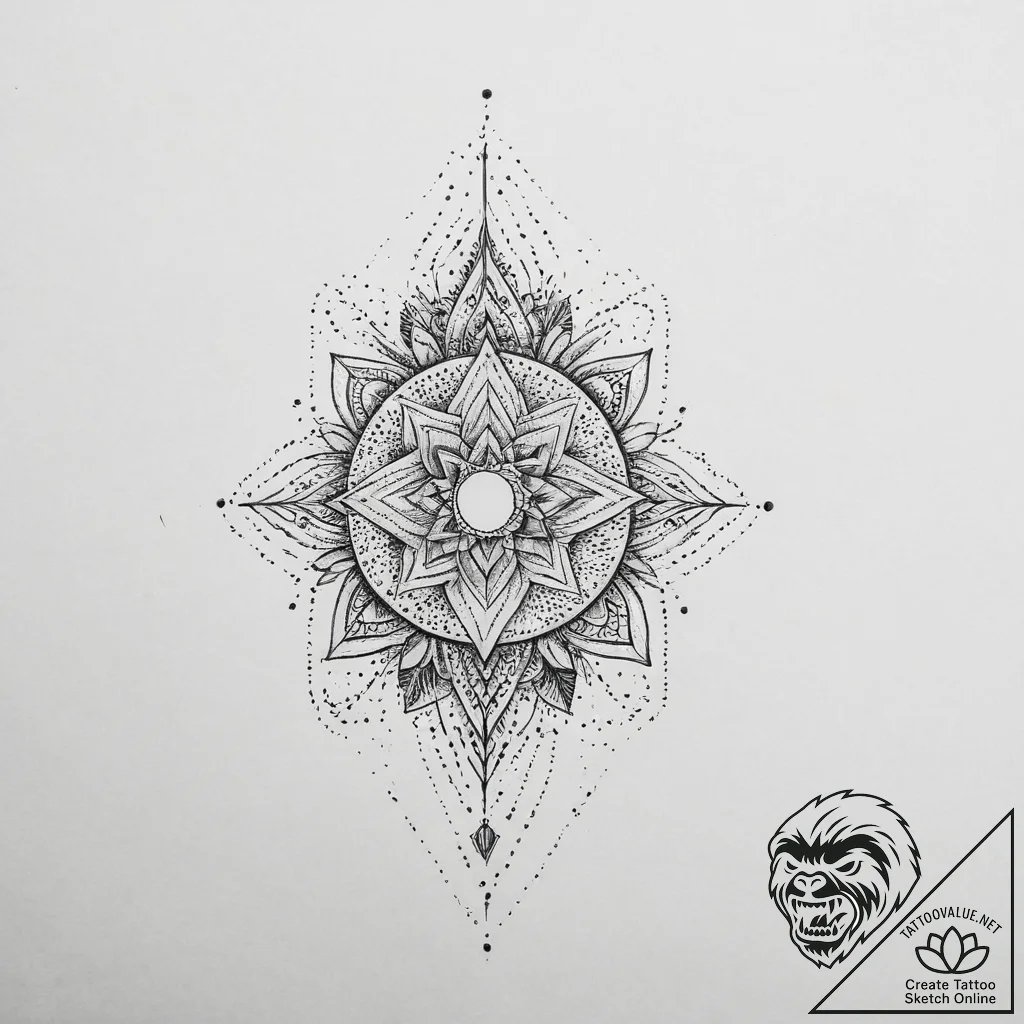 Tattoo sketch gold, tattoo flash sheet design... - tattoo sketch (№1757241529_0, 07.09.2025 10:38) — tattoovalue.net