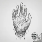 Tattoo sketch hands with a thread, tattoo ske… – tattoo sketch (№1757243316_0, 07.09.2025 11:08) — tattoovalue.net