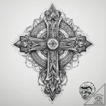 Tattoo sketch shen ring with a symbol, ink il… – tattoo sketch (№1757244910_0, 07.09.2025 11:35) — tattoovalue.net