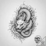 Tattoo sketch sky, tattoo sketch design, on a… – tattoo sketch (№1757246091_0, 07.09.2025 11:54) — tattoovalue.net