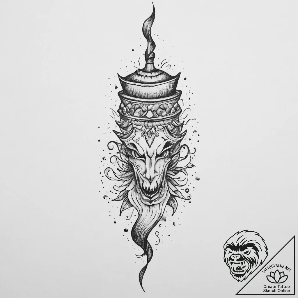 Tattoo sketch hand, tattoo sketch design, on... - tattoo sketch (№1757246683_0, 07.09.2025 12:04) — tattoovalue.net