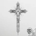 Tattoo sketch cosmic person, ink illustration… – tattoo sketch (№1757250069_0, 07.09.2025 13:01) — tattoovalue.net