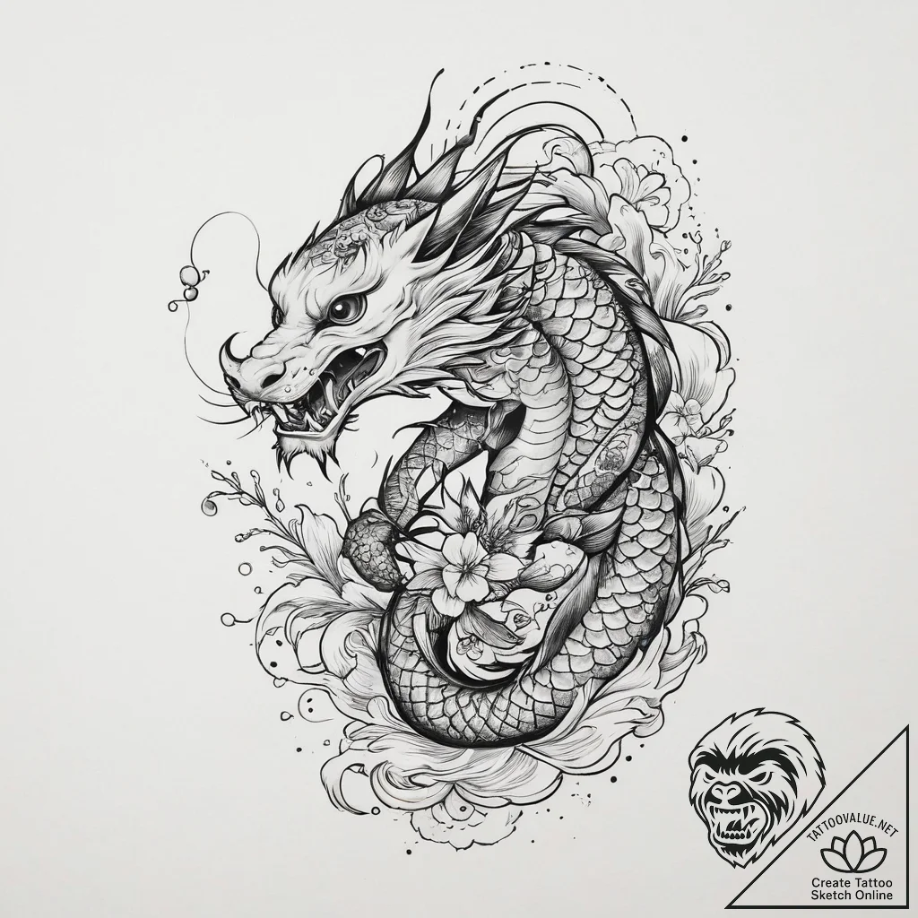 Tattoo sketch civet, artistic tattoo sketch,... - tattoo sketch (№1757250276_0, 07.09.2025 13:04) — tattoovalue.net
