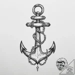 Tattoo sketch anchor, tattoo drawing outline,… – tattoo sketch (№1757250869_0, 07.09.2025 13:14) — tattoovalue.net
