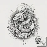 Tattoo sketch soldier with a motto, ink illus… – tattoo sketch (№1757252268_0, 07.09.2025 13:37) — tattoovalue.net