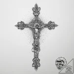 Tattoo sketch holy representation, tattoo lin… – tattoo sketch (№1757258895_0, 07.09.2025 15:28) — tattoovalue.net
