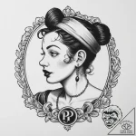 Tattoo sketch popeye with olive oyl, tattoo s… – tattoo sketch (№1757259290_0, 07.09.2025 15:34) — tattoovalue.net
