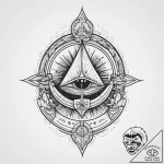 Tattoo sketch cosmic identity, concept art fo… – tattoo sketch (№1757259488_0, 07.09.2025 15:38) — tattoovalue.net