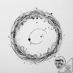 Tattoo sketch four elements in a circle, conc… – tattoo sketch (№1757261470_0, 07.09.2025 16:11) — tattoovalue.net