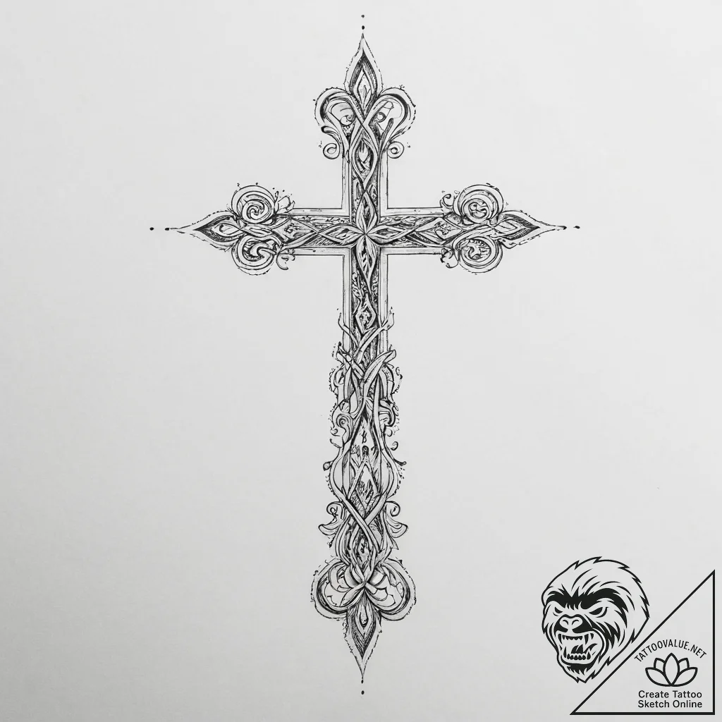 Tattoo sketch body, concept art for tattoo, l... - tattoo sketch (№1757265033_0, 07.09.2025 17:10) — tattoovalue.net