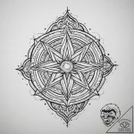 Tattoo sketch islamic geometric patterns, art… – tattoo sketch (№1757267835_0, 07.09.2025 17:57) — tattoovalue.net