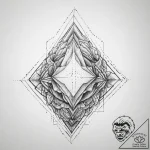 Tattoo sketch white, ink illustration for tat… – tattoo sketch (№1757268632_0, 07.09.2025 18:10) — tattoovalue.net