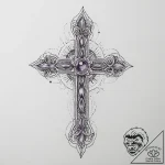 Tattoo sketch amethyst, tattoo drawing outlin… – tattoo sketch (№1757268829_0, 07.09.2025 18:13) — tattoovalue.net