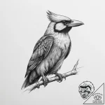 Tattoo sketch kenku mimicry – tattoo sketch (№1757271440_0, 07.09.2025 18:57) — tattoovalue.net