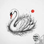 Tattoo sketch swan tattoo, tattoo drawing out… – tattoo sketch (№1757273048_0, 07.09.2025 19:24) — tattoovalue.net