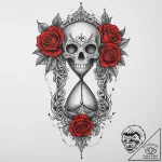 Tattoo sketch песочные часы, tattoo drawing o… – tattoo sketch (№1757280052_0, 07.09.2025 21:20) — tattoovalue.net