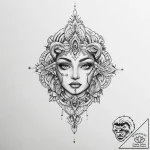 Tattoo sketch soul – tattoo sketch (№1757280250_0, 07.09.2025 21:24) — tattoovalue.net