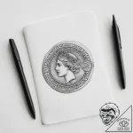 Tattoo sketch wallet with a coin – tattoo sketch (№1757284270_0, 07.09.2025 22:31) — tattoovalue.net