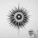 Tattoo sketch sea urchin, tattoo flash sheet… – tattoo sketch (№1757286276_0, 07.09.2025 23:04) — tattoovalue.net