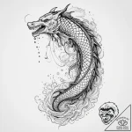 Tattoo sketch parachute with a rifle, artisti… – tattoo sketch (№1757287478_0, 07.09.2025 23:24) — tattoovalue.net
