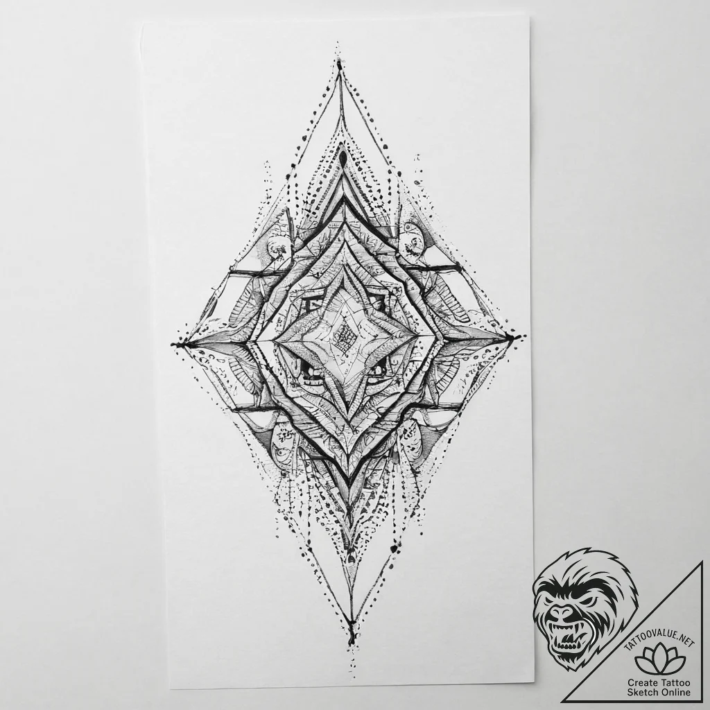 Tattoo sketch узор на ноге, tattoo line art,... - tattoo sketch (№1757293110_0, 08.09.2025 00:58) — tattoovalue.net