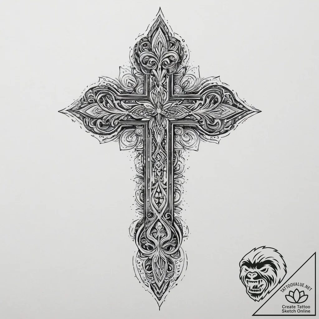 Tattoo sketch botia, tattoo drawing outline,... - tattoo sketch (№1757294728_0, 08.09.2025 01:25) — tattoovalue.net