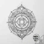 Tattoo sketch cosmic essence, tattoo flash sh… – tattoo sketch (№1757296332_0, 08.09.2025 01:52) — tattoovalue.net