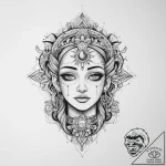 Tattoo sketch spiritual scene, artistic tatto… – tattoo sketch (№1757296734_0, 08.09.2025 01:58) — tattoovalue.net