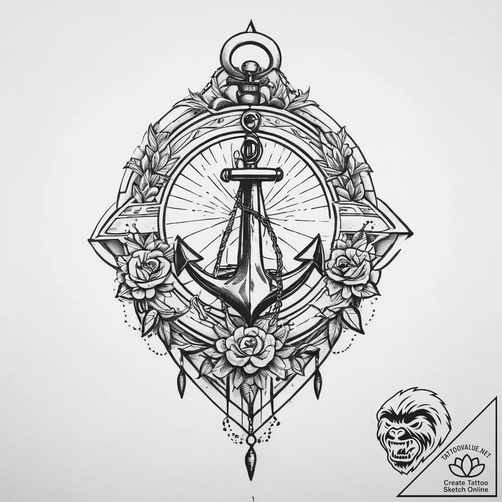 Tattoo sketch goal, tattoo line art, old scho... - tattoo sketch (№1757299514_0, 08.09.2025 02:45) — tattoovalue.net