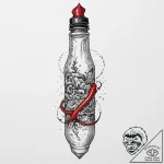 Tattoo sketch sand, tattoo line art, black an… – tattoo sketch (№1757300310_0, 08.09.2025 02:58) — tattoovalue.net