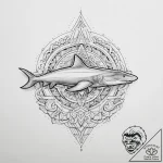 Tattoo sketch frilled shark, artistic tattoo… – tattoo sketch (№1757300706_0, 08.09.2025 03:05) — tattoovalue.net