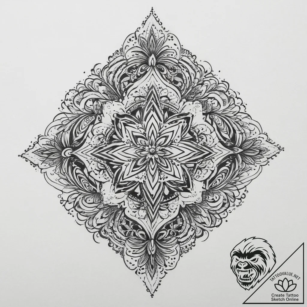Tattoo sketch red, tattoo flash sheet design,... - tattoo sketch (№1757301498_0, 08.09.2025 03:18) — tattoovalue.net