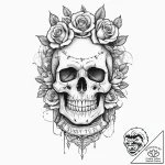 Tattoo sketch soldier with a thread, ink illu… – tattoo sketch (№1757309373_0, 08.09.2025 05:29) — tattoovalue.net