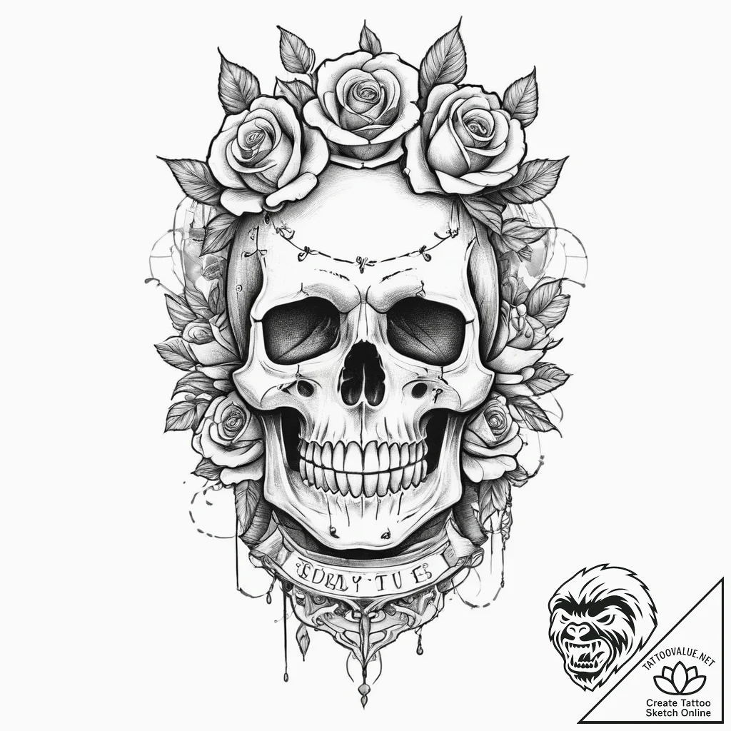 Tattoo sketch soldier with a thread, ink illu... - tattoo sketch (№1757309373_0, 08.09.2025 05:29) — tattoovalue.net