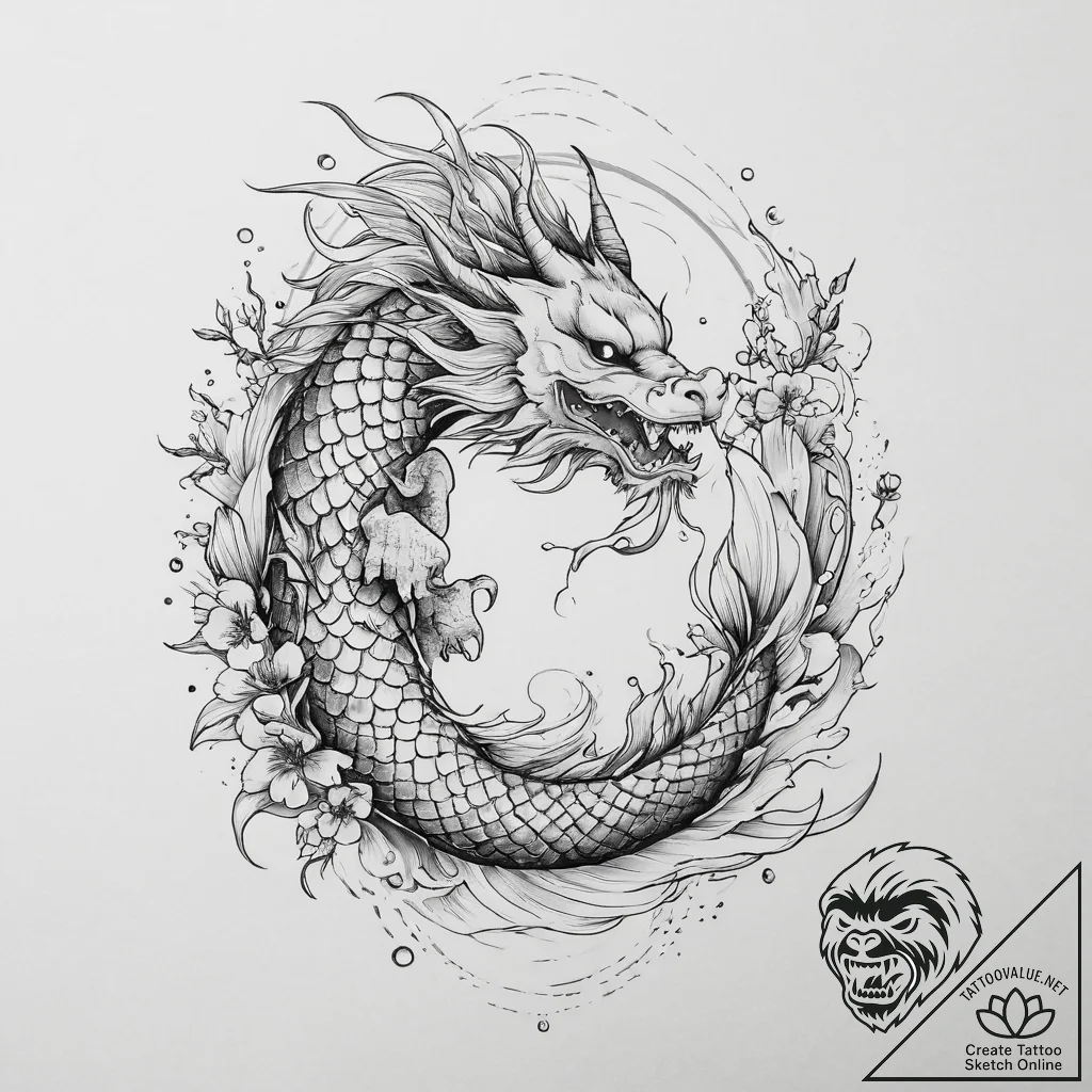 Tattoo sketch dryad tattoo, ink illustration... - tattoo sketch (№1757310542_0, 08.09.2025 05:49) — tattoovalue.net