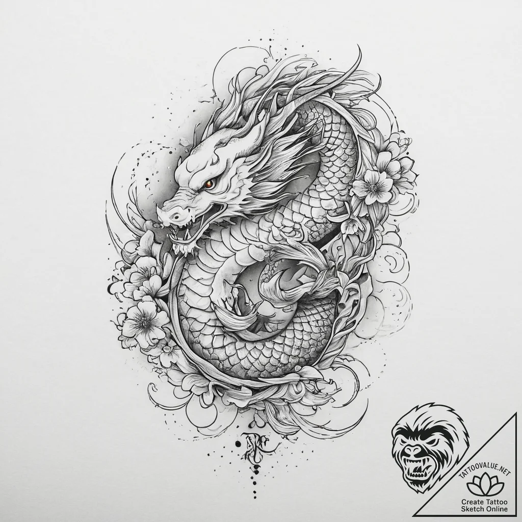 Tattoo sketch key, concept art for tattoo, fi... - tattoo sketch (№1757311325_0, 08.09.2025 06:02) — tattoovalue.net