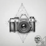 Tattoo sketch camera with a flash, tattoo ske… – tattoo sketch (№1757311910_0, 08.09.2025 06:11) — tattoovalue.net
