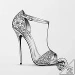 Tattoo sketch high heel tattoo – tattoo sketch (№1757314452_0, 08.09.2025 06:54) — tattoovalue.net